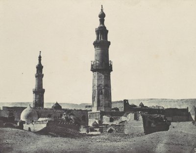 Oberägypten. Girgeh. Moschee von Aly-Bey, 1850 von Maxime Du Camp