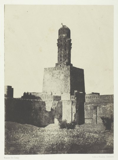 Moschee des Kalifen Haakem Biamrillah, Kairo von Maxime Du Camp