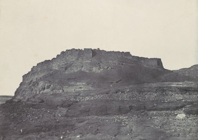 Nubien. Festung von Ibrym, ehemalige Premmis. Blick nach Süden, 1850 von Maxime Du Camp