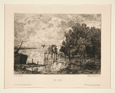 Die Furt von Maxime Lalanne