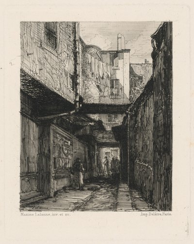 Passage de la Marmite, Paris von Maxime Lalanne