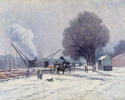 Das Boulogne-Ufer von Maximilien Luce