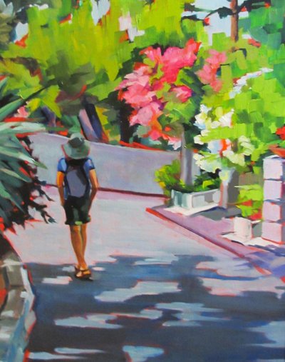 Sommerlicher Gartenspaziergang von Maxine Shore