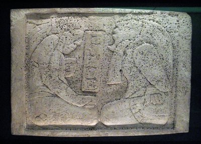 Sturz mit zwei Gefangenen, Yaxchilan-Gebiet, Spätklassische Periode, 600-900 n. Chr. von Mayan