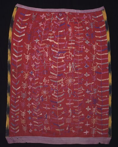 Cofradia-Textil, möglicherweise eine Schürze für eine Christusfigur, ca. 1920-1940 von Mayan Mayan
