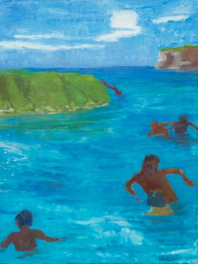 Sechs im Wasser, 2017 von Megan Williamson