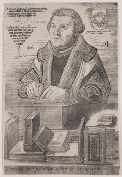 Martin Luther von Melchior Lorck