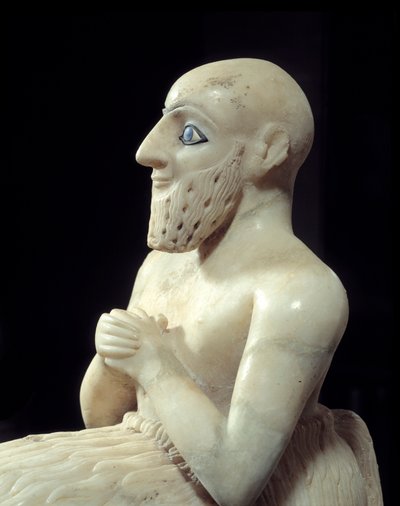 Kunst Mesopotamien: Statue des Intendanten Ebih-il von Mesopotamian