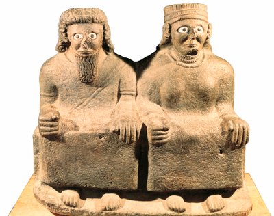 Gott Hadad und Göttin Ishtar von Mesopotamian Mesopotamian