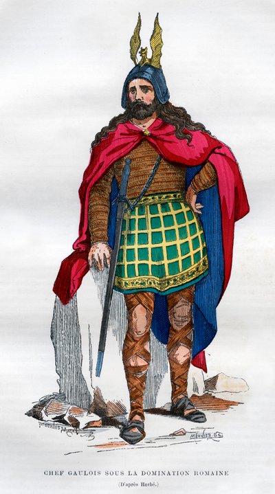 Gallischer Häuptling unter römischer Besatzung, 1. Jahrhundert v. Chr. - 5. Jahrhundert n. Chr., 1882-1884 von Meunier