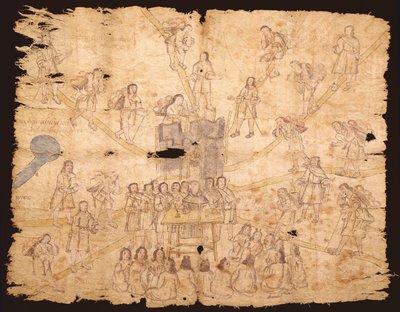Codex San Pedro Atlapolco von Mexican School