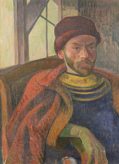 Selbstporträt in bretonischer Tracht, ca. 1889 von Meyer Isaac de Haan