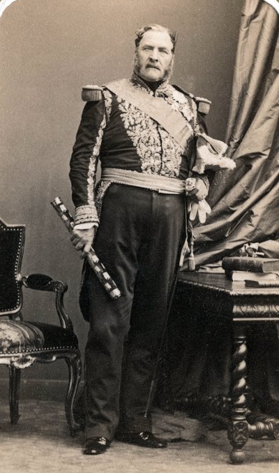 Porträt von Marschall Forey (1804-1872). Fotografie von Mayer und Pierson von Meyer and Pierson