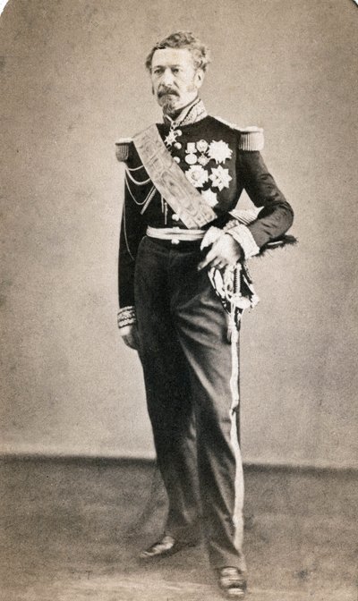 Porträt von Marschall Niel (1802-1869). Fotografie von Mayer und Pierson von Meyer and Pierson