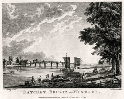 Datchet-Brücke bei Windsor, Berkshire von Michael Angelo Rooker