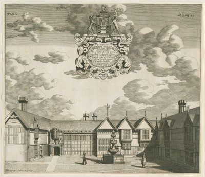 Chartley Manor House von Michael Burghers