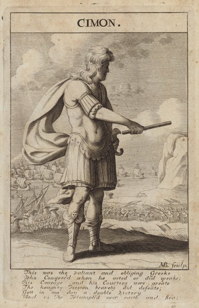 Kimon, athenischer Staatsmann und General von Michael Burghers