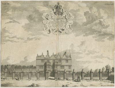 Forton - Aqualate Hall von Michael Burghers