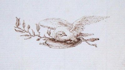 Zeichnung aus Michael Faradays Sammelalbum von Michael Faraday