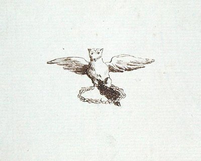 Zeichnung aus Michael Faradays Sammelalbum von Michael Faraday