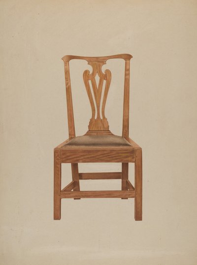 Stuhl, ca. 1938 von Michael Riccitelli