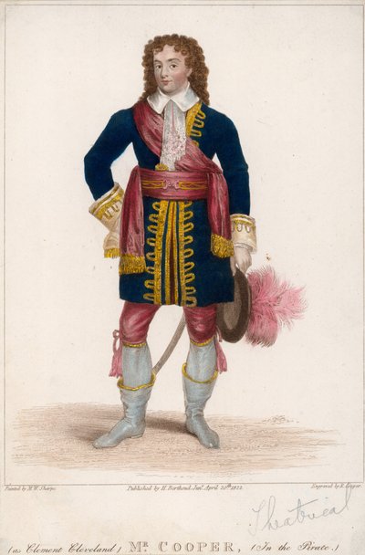 Mr. Cooper als Clement Cleveland in Der Pirat von Michael William Sharp