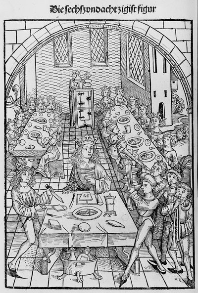 Der Schatzbehalter oder Schrein der wahren Reichtümer des Heils und ewiger Seligkeit, 1491 von Michael Wolgemut