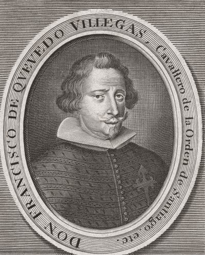 Francisco Gómez de Quevedo y Santibáñez Villegas von Michael van der (after) Gucht