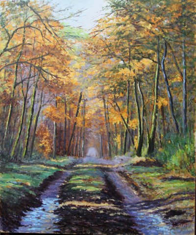 Herbstlicht von Michel Bultet