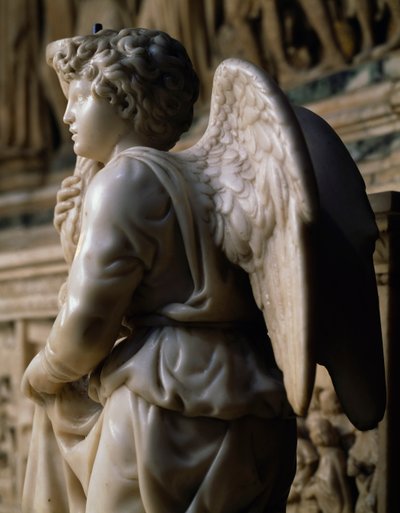 Engel-Kandelaber für die Arche des Heiligen Dominikus von Michelangelo Buonarroti