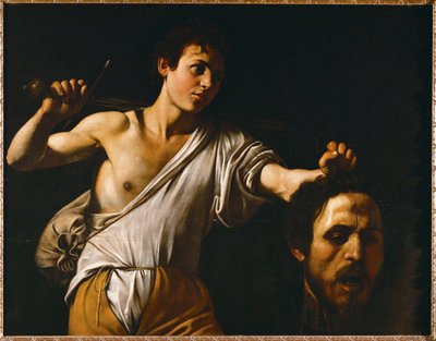 David zeigt Goliaths Kopf von Michelangelo Merisi da Caravaggio