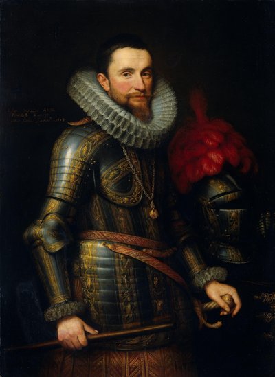 Porträt von Ambrogio Spinola (1569-1630) von Michiel Jansz van Mierevelt (signed by artist)