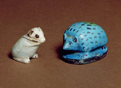 Igel und Springmaus, aus Beni Hasan und Heliopolis, 12.-13. Dynastie, ca. 1963-1648 v. Chr. von Middle Kingdom Egyptian