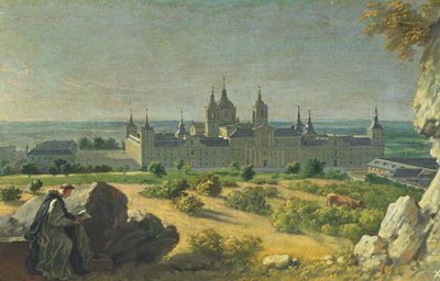 Das Kloster El Escorial von Miguel Angel Houasse