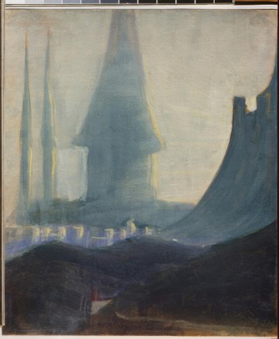 Mein Weg (III) von Mikalojus Ciurlionis
