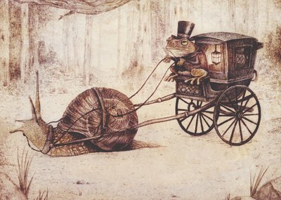 Der Schneckenexpress von Mike Koubou