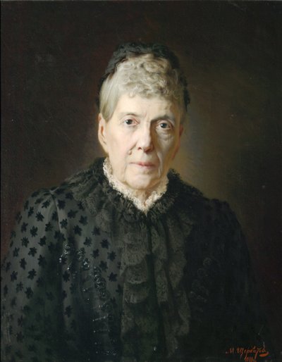 Porträt der Gräfin E.L. Kochubei, 1888 von Mikhail Lazarevich Shcherbatov