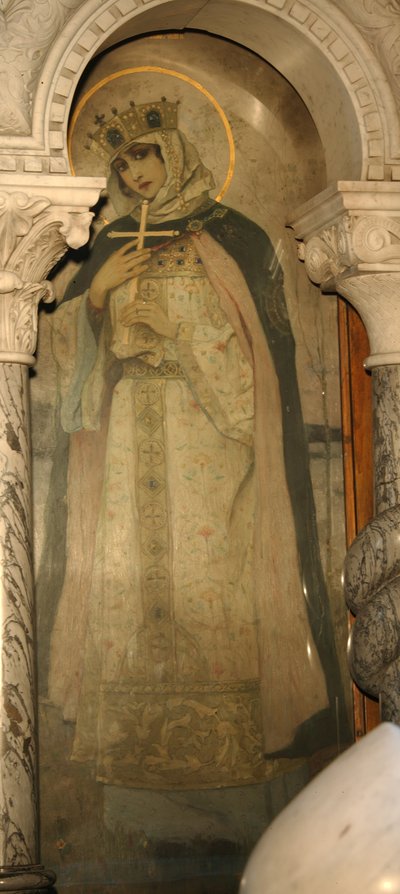 Heilige Olga, Prinzessin von Kiew von Mikhail Vasilievich Nesterov