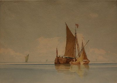 Eine Ruhe, Datum unbekannt (Aquarell und Bleistift auf Papier) von Miles Edmund Cotman