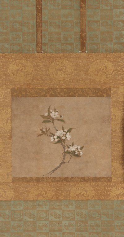Ein Zweig von Birnenblüten von Ming Dynasty Chinese School