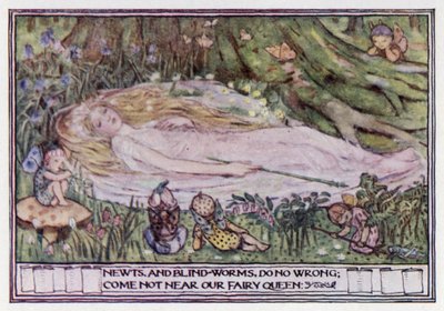 Aus "Ein Sommernachtstraum." William Shakespeare von Minnie Didbin Spooner