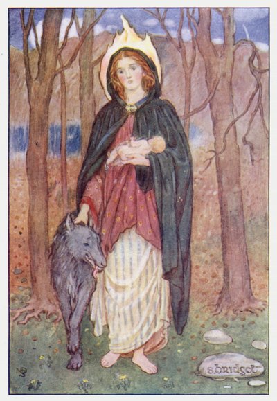 Heilige Brigitta von Minnie Didbin Spooner