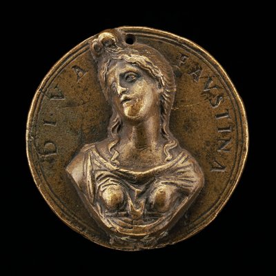 Diva Faustina [Vorderseite], ca. 1490 von Moderno
