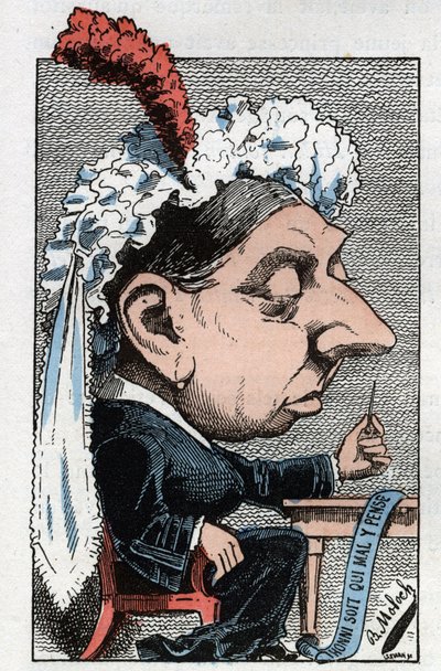 Porträt von Victoria I., Königin von England (1819-1901) von Moloch