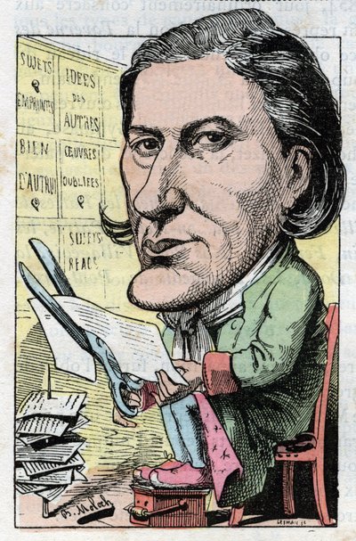 Porträt von Victorien Sardou (1831-1908), französischer Dramatiker von Moloch