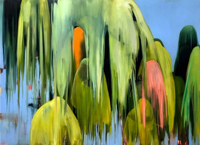 Trauerweide, 2019 von Monica Perez Vega