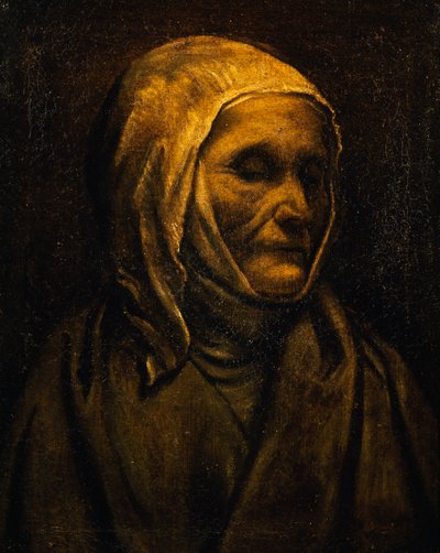 Porträt der Heiligen Angela Merici von Moretto da Brescia