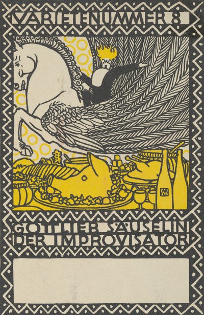 Akt 8: Gottlieb Säuselin der Improvisator, 1907 von Moritz Jung