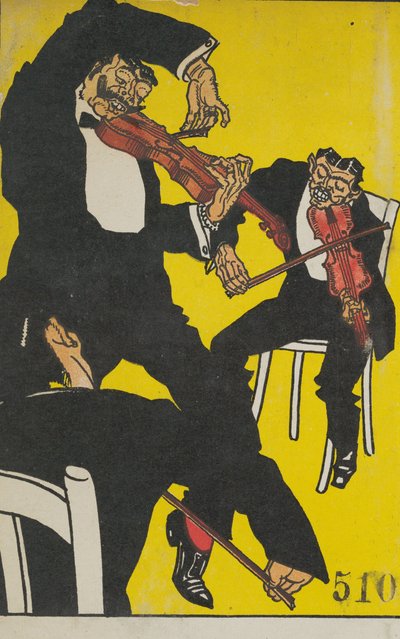 Zwischen 3 und 4 Uhr früh!, 1911 von Moritz Jung