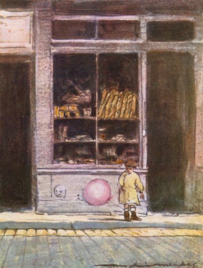Brotladen in der Nähe des Zentralmarktes von Mortimer Ludington Menpes